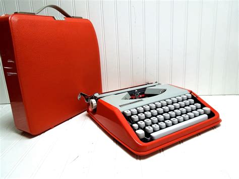 hermes rocket typewriter orange|hermes rocket typewriter manual.